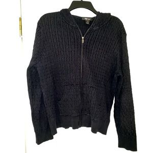 Style & Co.  Hoodie Style Sweater black